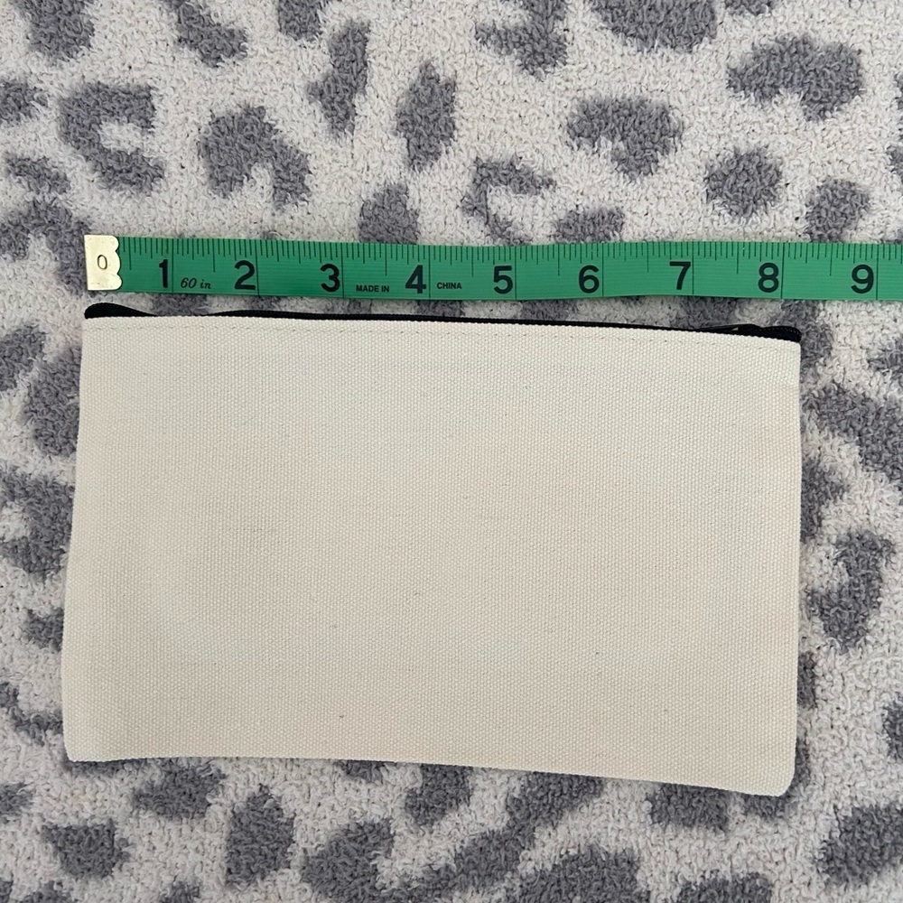 HANDMADE COSMETICS BAG WITH ‘SCREAM’ PATCH - Picture 6 of 7